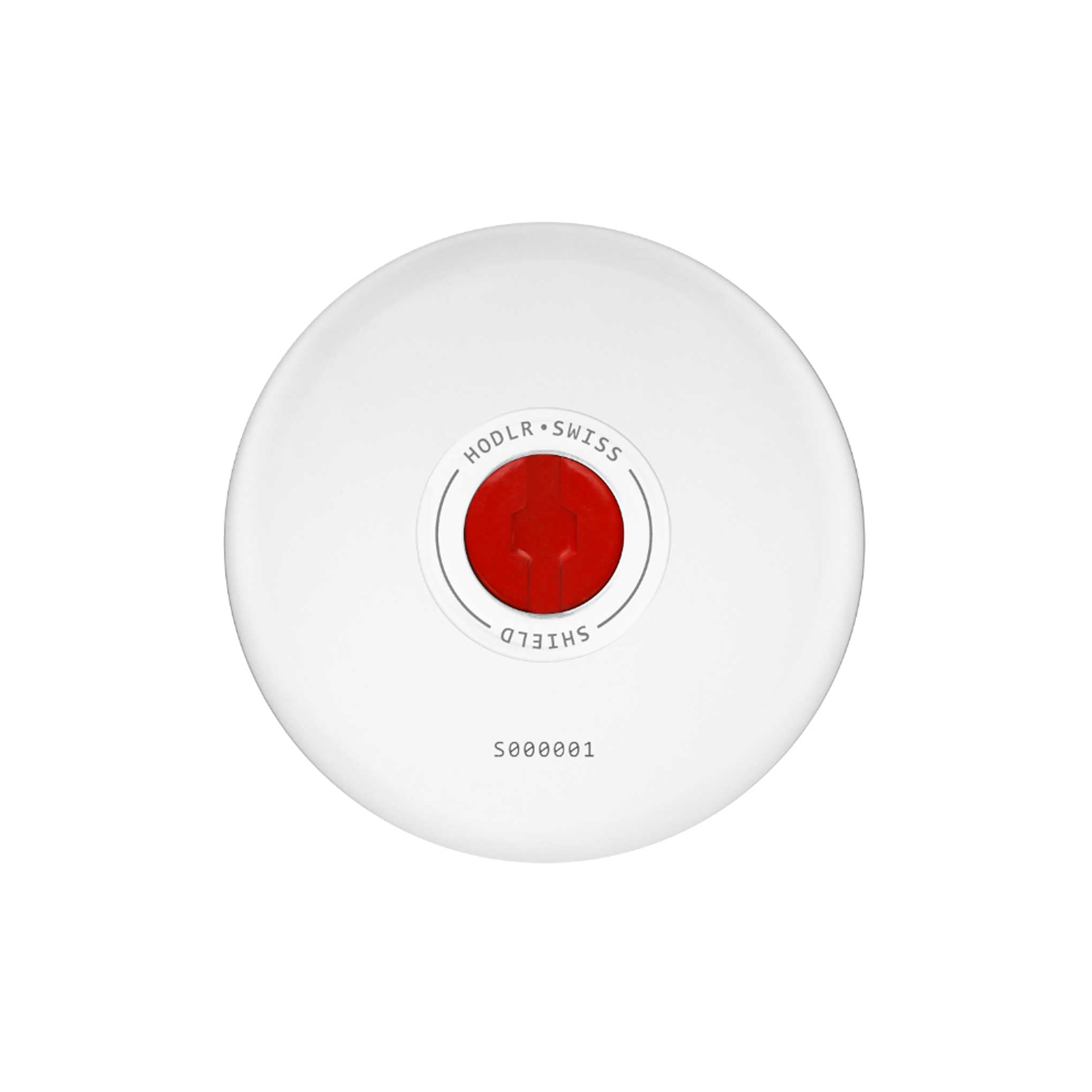 Hodlr Shield — White Stainless Heart 12
