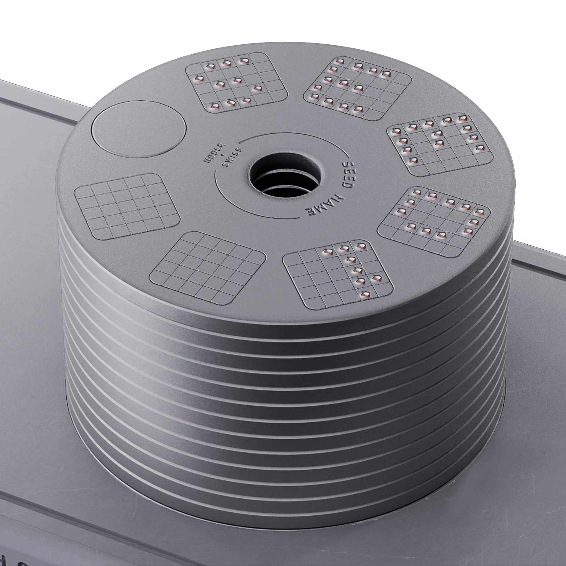 Hodlr Shield — Stealth Titanium Heart 24