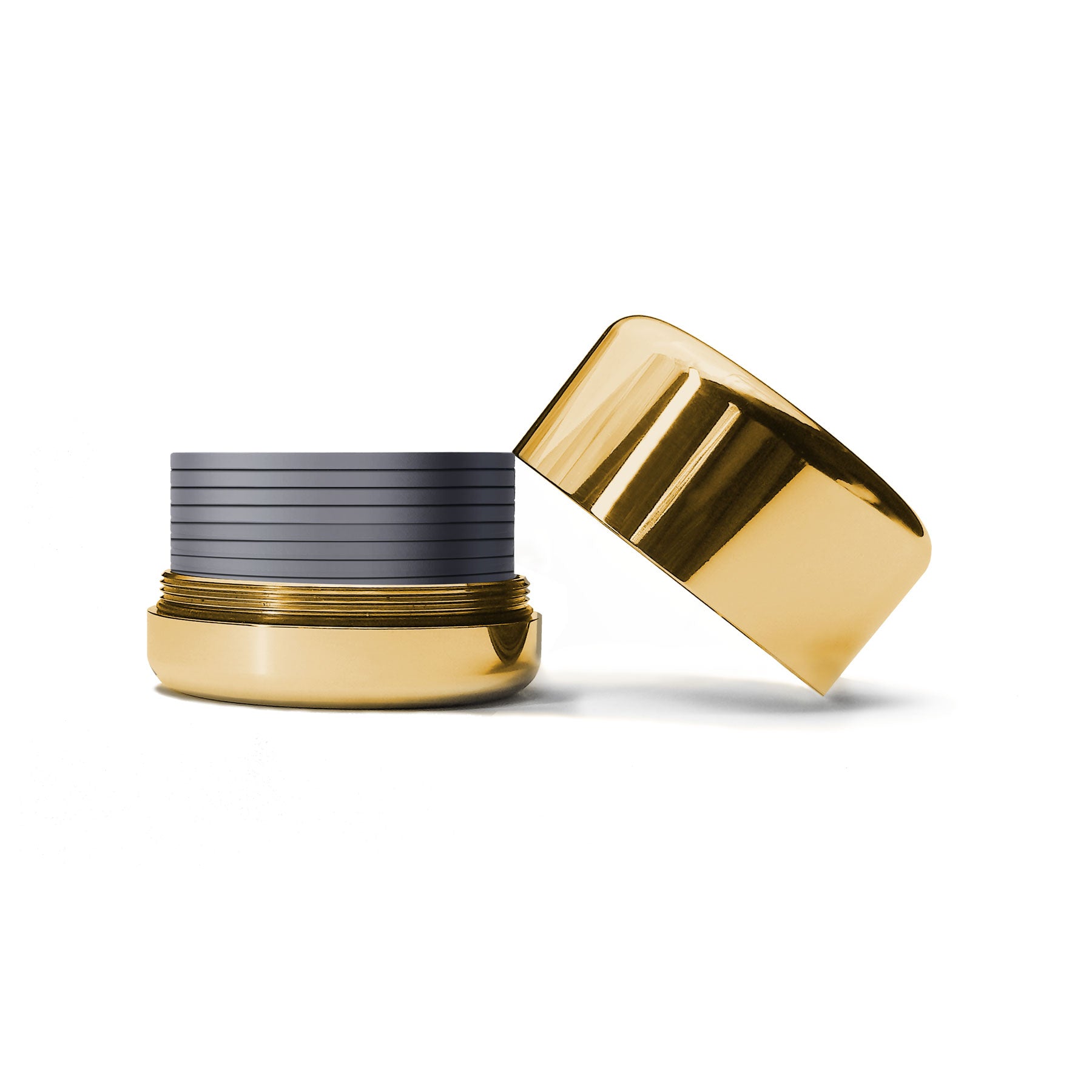 Hodlr Shield — Bitcoin Gold Titanium Heart 24