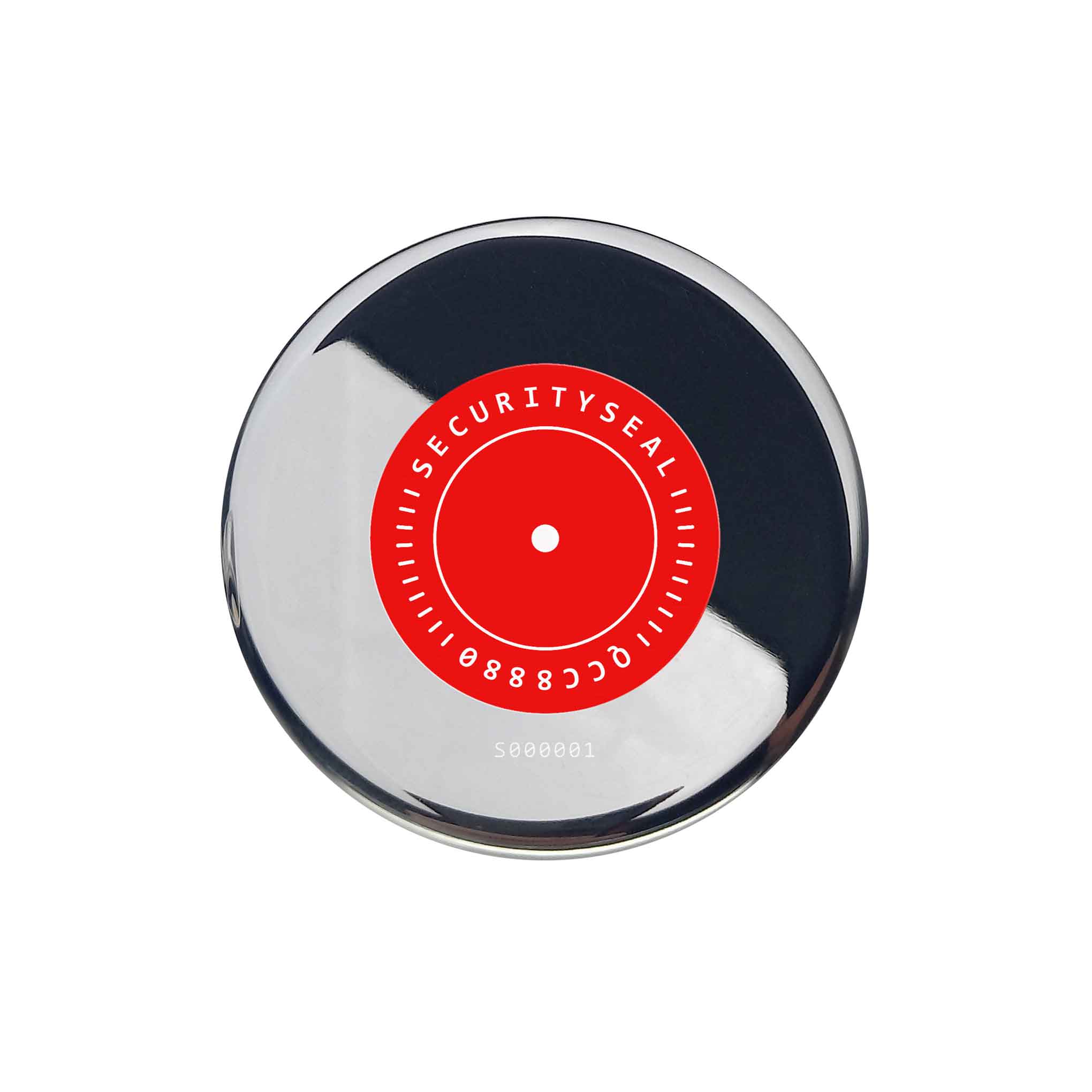 Hodlr Shield — Chrome Stainless Heart 12